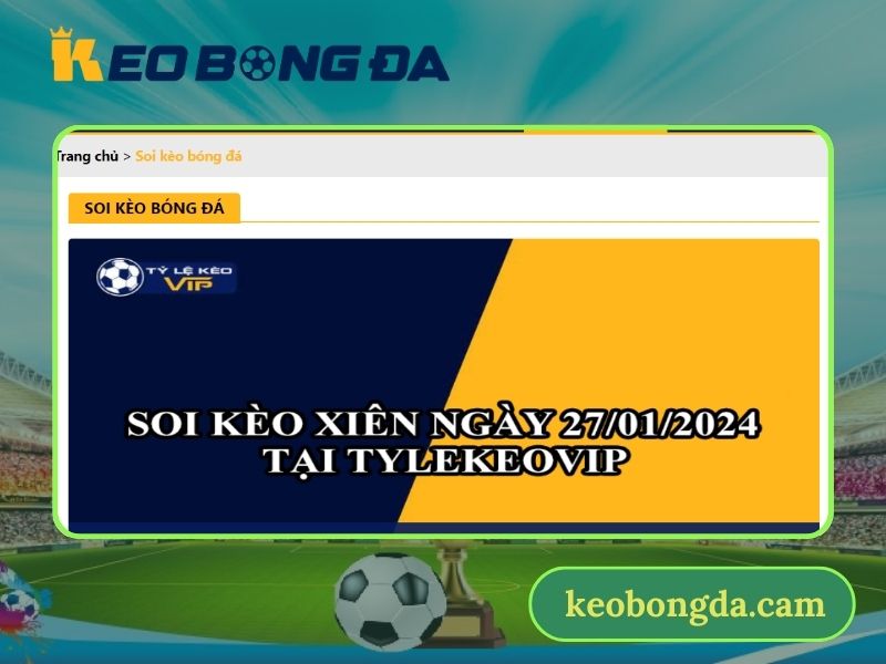 Soi kèo tất cả các trận đấu thuộc mọi giải đấu được quan tâm